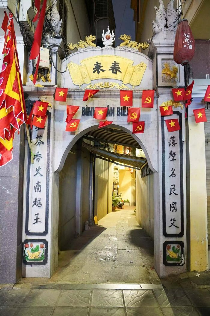 Đình làng Xuân Biểu ngày nay. Ảnh: visitbadinh.com