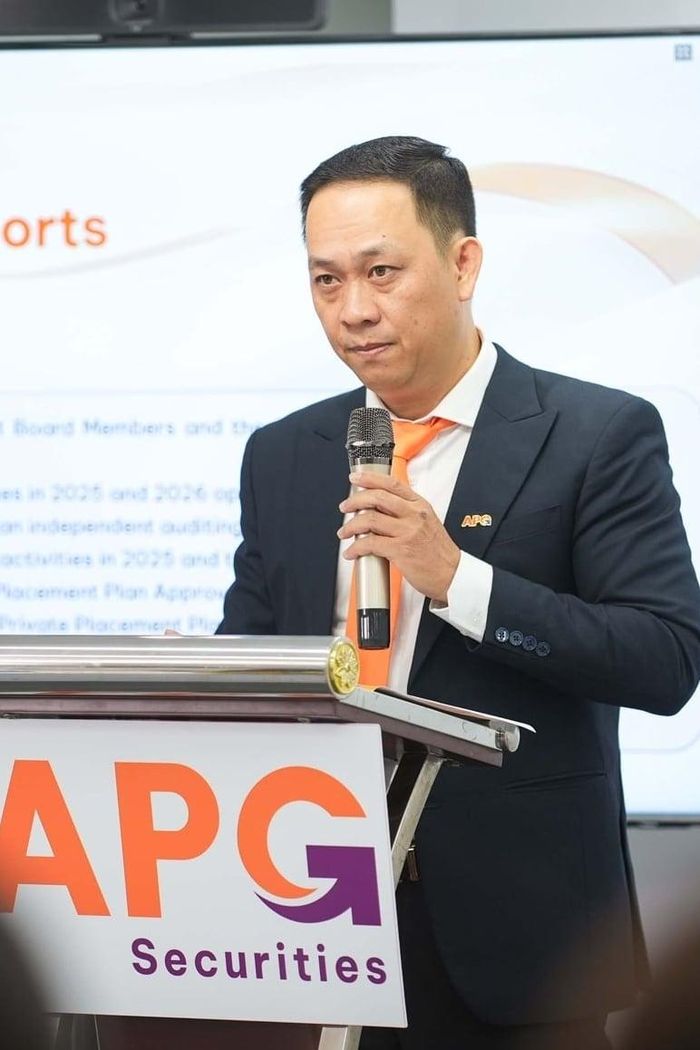 Ông Lê Đình Chí Linh, Chủ tịch HĐQT APG. Ảnh: APG