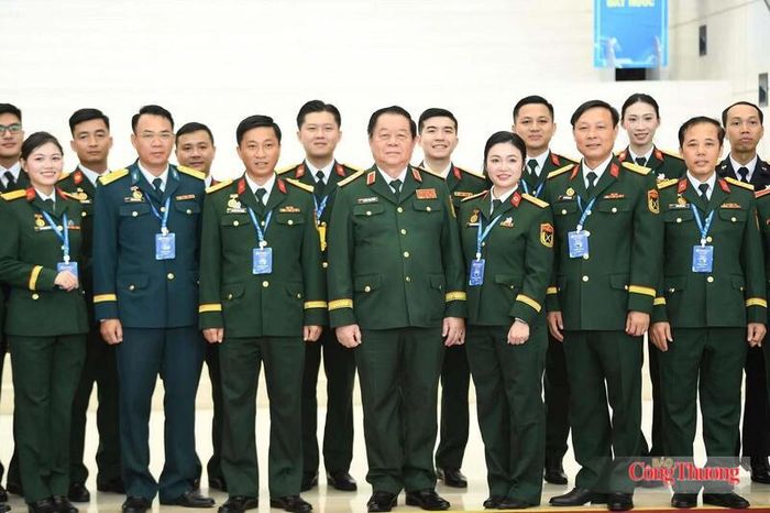 Đại tướng Nguyễn Trọng Nghĩa - Chủ nhiệm Tổng cục Chính trị Quân đội nhân dân Việt Nam dự Phiên trọng thể Đại hội đại biểu toàn quốc Đoàn TNCS Hồ Chí Minh lần thứ XIII, nhiệm kỳ 2026 - 2031