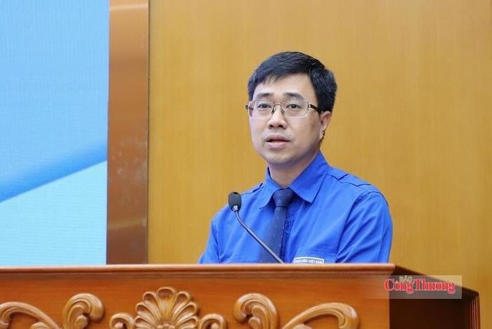 Anh Bùi Hoàng Tùng - Ủy viên Ban Thường vụ Trung ương Đoàn khóa XIII, Bí thư Đoàn Thanh niên Chính phủ.