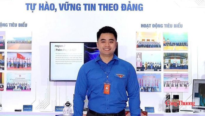 Anh Nguyễn Quốc Khánh - Phó Bí thư chuyên trách Đoàn Thanh niên Bộ Công Thương.
