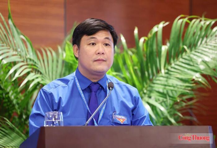 Anh Nguyễn Thái An - Phó trưởng Ban Công tác Đoàn