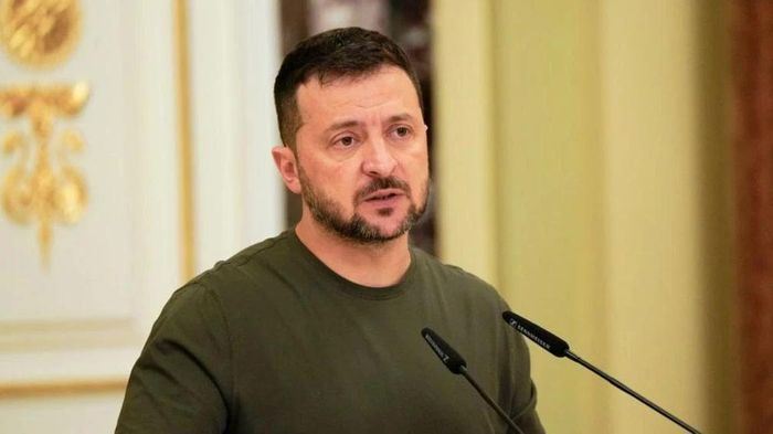Tổng thống Ukraine Volodymyr Zelensky. Ảnh: BBC