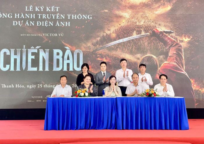 Lễ ký kết thỏa thuận đồng hành truyền thông giữa UBND tỉnh Thanh Hóa và đoàn làm phim