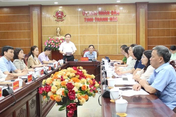 Đại diện phường Sầm Sơn kiến nghị Chính phủ, Bộ Y tế và các bộ, ngành liên quan tiếp tục hoàn thiện chính sách về trẻ em phù hợp với mô hình chính quyền địa phương 2 cấp.