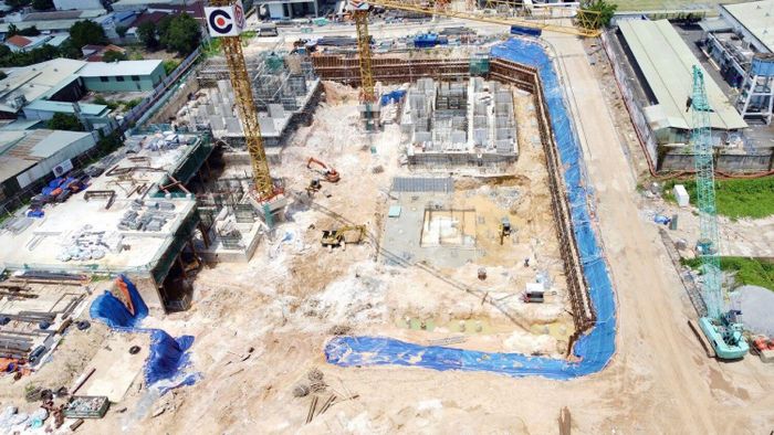  Theo ghi nhận, hiện tại dự án Thuận An 1 đã thi công đến tầng 12, trong khi đó, dự án Thuận An 2 đang tiến hành thi công đào hầm, ép cọc phần móng. Hiện tại nhà mẫu của dự án cũng đã được xây dựng bên trong dự án.