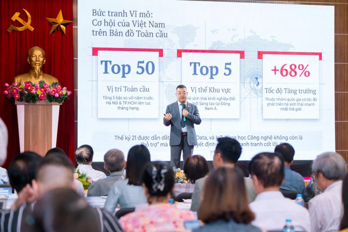 Tiến sĩ Vũ Việt Anh, Chủ tịch Hội đồng Chuyên gia Trung tâm Hỗ trợ Khởi nghiệp Sáng tạo Quốc gia (NSSC)