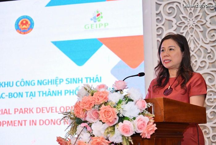 Bà Lê Thị Thanh Thảo: "Đồng Nai đang sở hữu nhiều điều kiện thuận lợi để trở thành một trong những địa phương đi đầu trong phát triển khu công nghiệp sinh thái".
