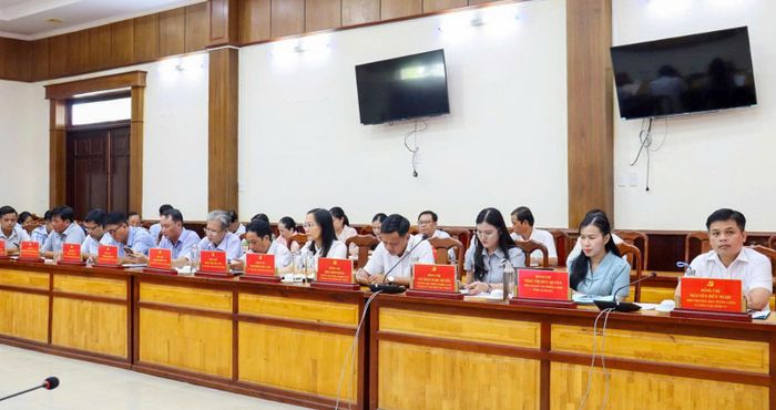 Đại biểu tham dự hội nghị.