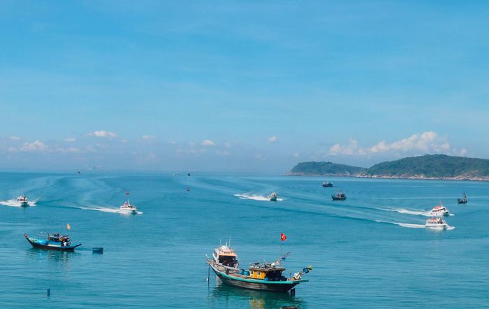 Không gian biển - đảo Cù Lao Chàm, Đà Nẵng. Ảnh: QUỐC TUẤN