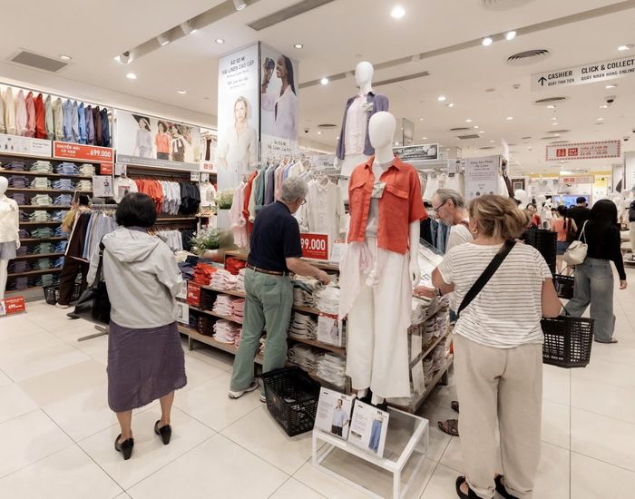 Sự hiện diện của các thương hiệu bán lẻ quốc tế lớn như UNIQLO là minh chứng cho nền kinh tế sôi động mà Đà Nẵng đang chú trọng đầu tư, phát triển. Ảnh: UNIQLO