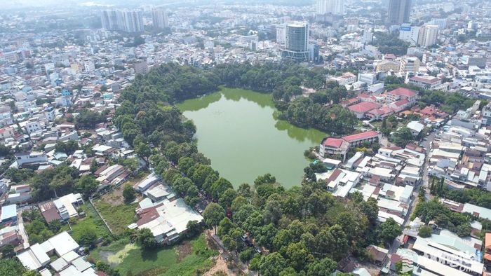 Công viên Biên Hùng tại phường Trấn Biên.