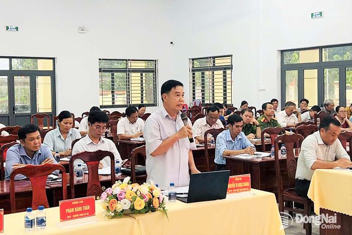 Các đại biểu phát biểu ý kiến tại hội nghị. Ảnh: ĐVCC