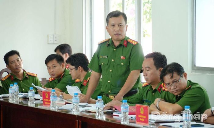 Các xã có ý kiến tình hình an ninh, trật tự, an toàn giao thông.