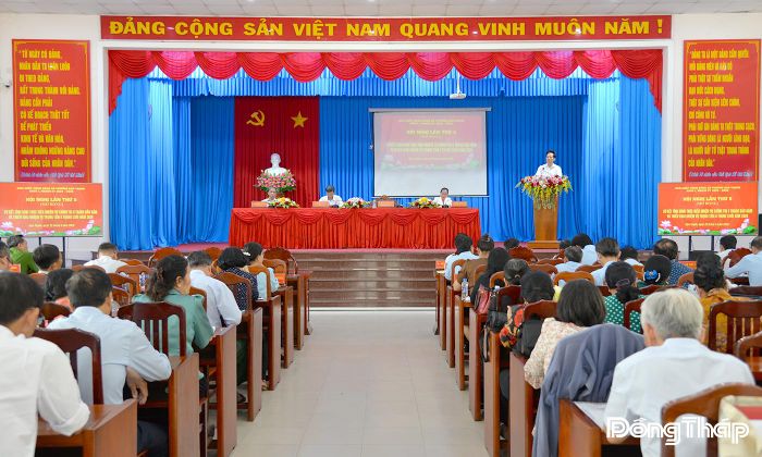 Quang cảnh hội nghị.