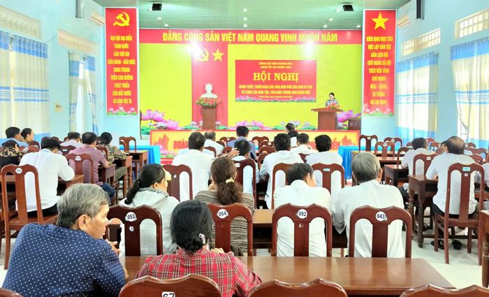 Quang cảnh hội nghị.