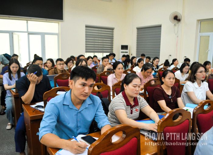 Học viên tham dự lớp bồi dưỡng
