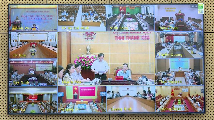Đại biểu các địa phương tham gia ý kiến, đề xuất giải pháp bảo vệ trẻ em