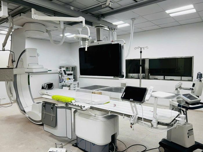 Các trang thiết bị hiện đại đáp ứng tiêu chuẩn tuyến cuối. Ảnh: Lê Dũng