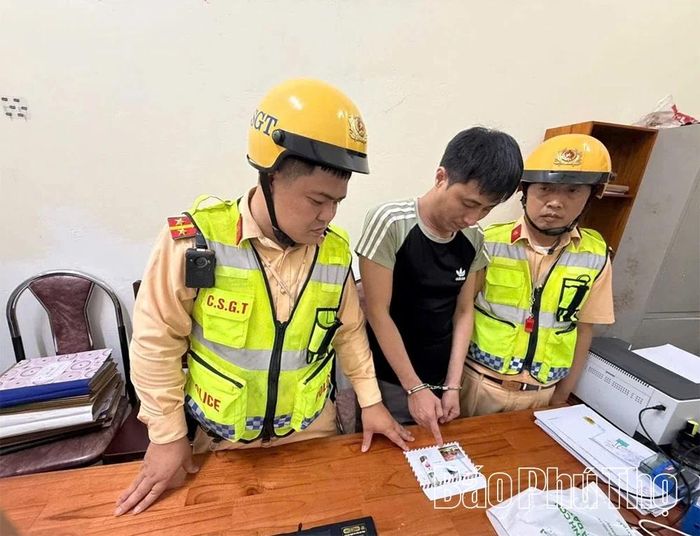 Trong tháng 6/2026, lực lượng CSGT, Công an tỉnh lập biên bản xử lý 14 trường hợp điều khiển xe trên đường mà trong cơ thể có chất ma túy.