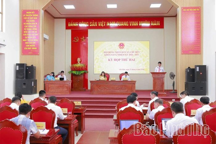 Quang cảnh kỳ họp.