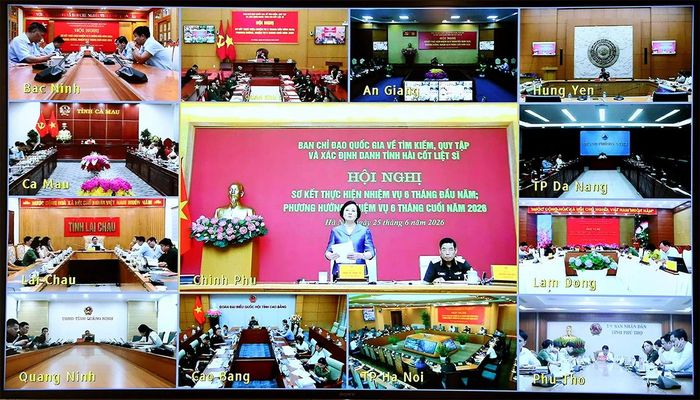 Hội nghị được tổ chức trực tiếp tại Trụ sở Chính phủ và kết nối với 34 địa phương, 7 quân khu.