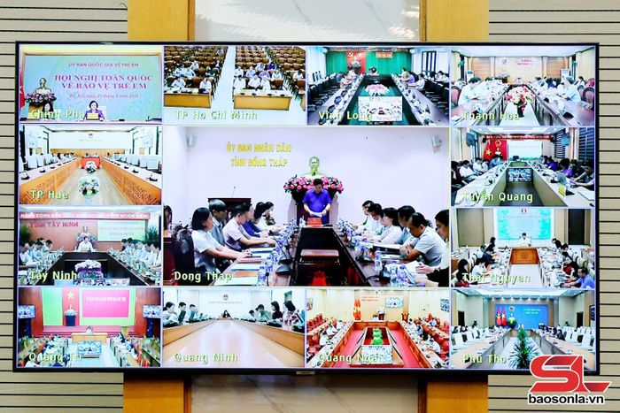Hội nghị được tổ chức trực tuyến đến các địa phương trên cả nước.