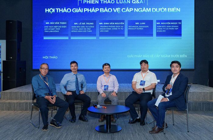 Hội thảo tập trung thảo luận các giải pháp nâng cao độ an toàn và độ tin cậy của hệ thống cáp ngầm biển.