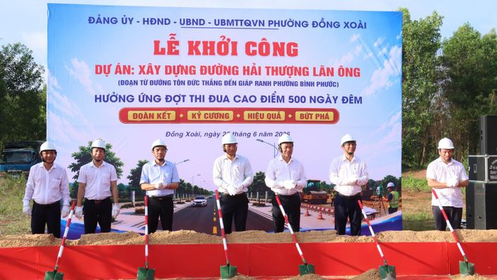 Chính thức khởi công dự án.