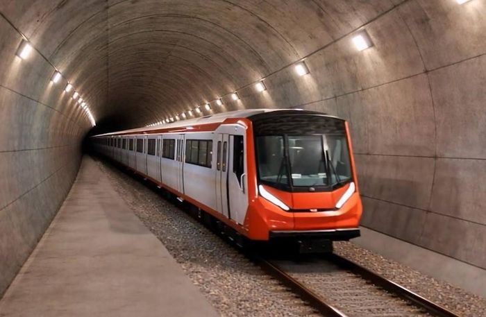 Phối cảnh tuyến Metro số 2, đoạn đi ngầm. Ảnh: MAUR