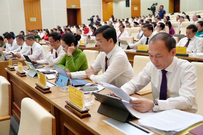 Các đại biểu tham dự kỳ họp