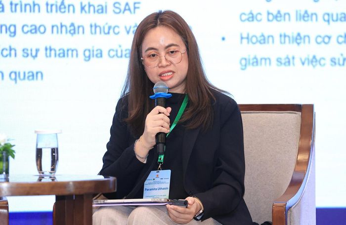 Trưởng phòng Phát triển và Xúc tiến ngành hàng không, Cục Hàng không Thái Lan Paramita Uthasin