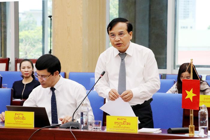 Phó Chủ tịch HĐND tỉnh Nguyễn Như Khôi phát biểu