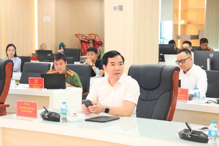 Phó Giám đốc Sở Xây dựng TP Hà Nội Trần Hữu Bảo phát biểu