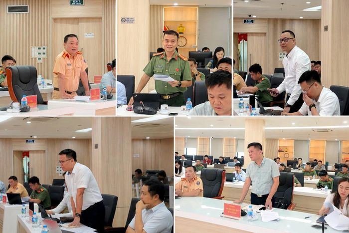 Đại diện các đơn vị tham gia thảo luận tại hội nghị