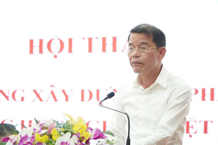 Phó Trưởng Ban Tuyên giáo và Dân vận Trung ương Vũ Thanh Mai phát biểu