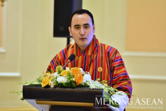 Bộ trưởng Thương mại, Công nghiệp và Việc làm Bhutan Lyonpo Namgyal Dorji. Ảnh: Lê Hồng Nhung - Mekong ASEAN