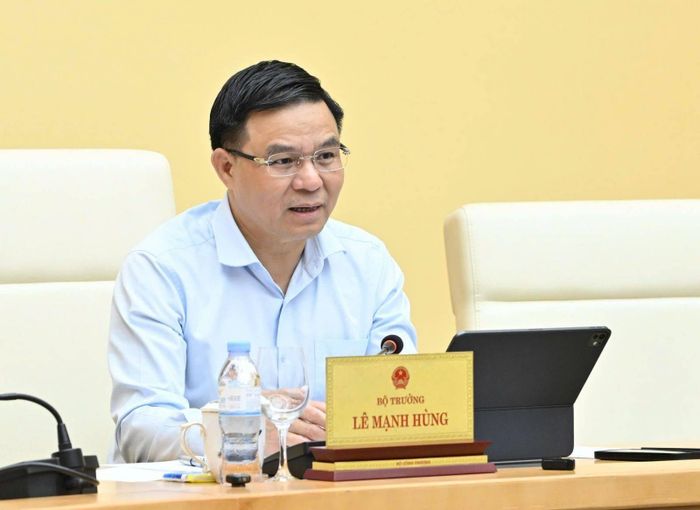 Bộ trưởng Công Thương Lê Mạnh Hùng làm Trưởng đoàn đàm phán Chính phủ về kinh tế và thương mại quốc tế. Nguồn: VGP.
