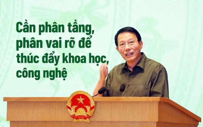 Cần phân tầng, phân vai rõ để thúc đẩy khoa học, công nghệ