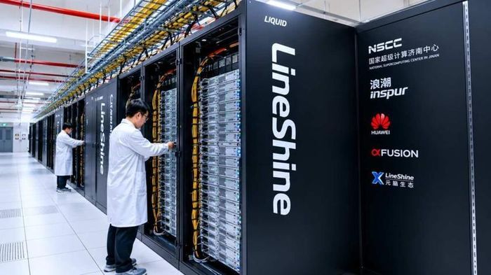 LineShine, đã giành được vị trí số một trong bảng xếp hạng TOP500 lần thứ 67 danh giá. Ảnh: Getty