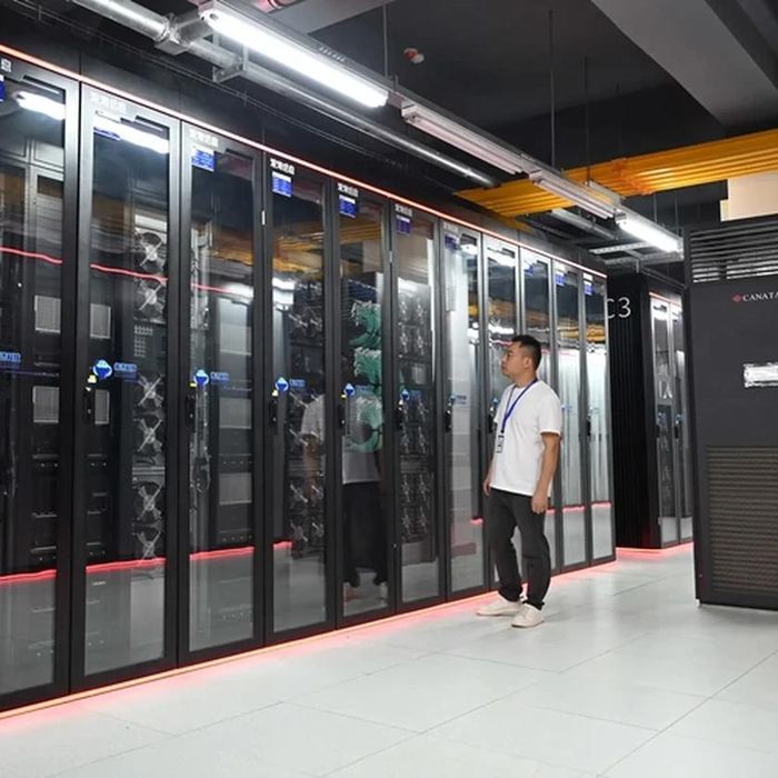 Hệ thống sử dụng 13,79 triệu lõi trên các bộ xử lý LX2 tùy chỉnh và không sử dụng GPU nhập khẩu, tránh được các hạn chế xuất khẩu của Mỹ. Ảnh: MNS