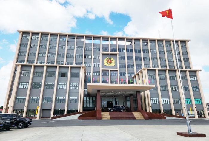 Trường Văn hóa Công an nhân dân III vừa được thành lập tại phường Phú Lợi, TP Cần Thơ. Ảnh: Duy Khang.