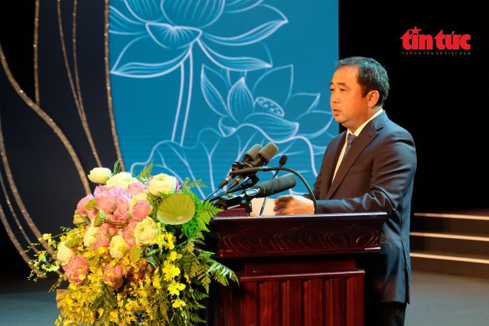 Ông Trần Đức Thắng, Ủy viên Bộ Chính trị, Bí thư Thành ủy Hà Nội.