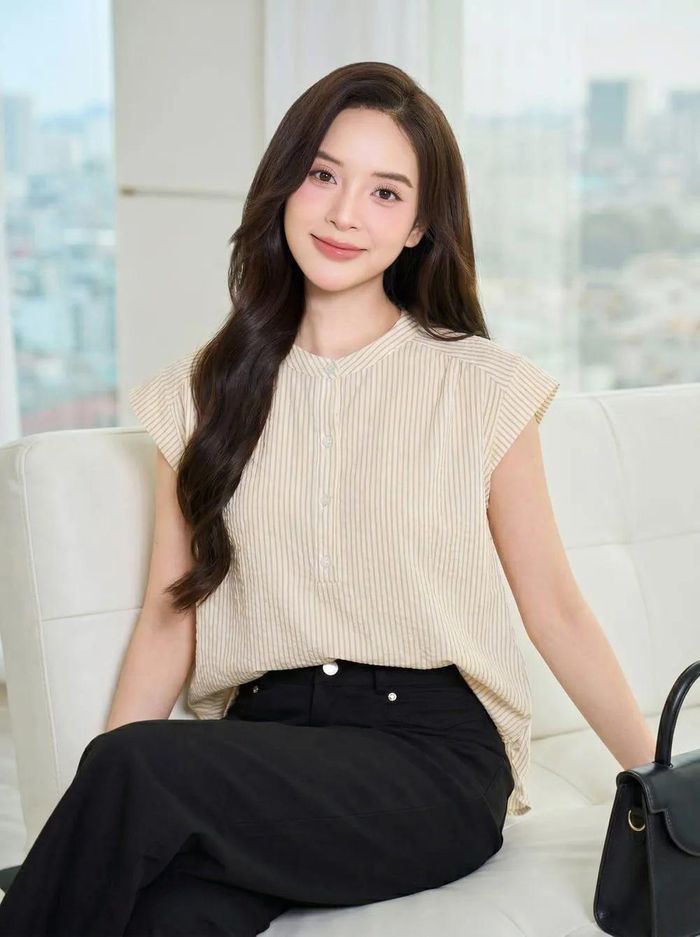 Sơ mi tay hến mát mẻ hơn nhưng vẫn chuẩn công sở