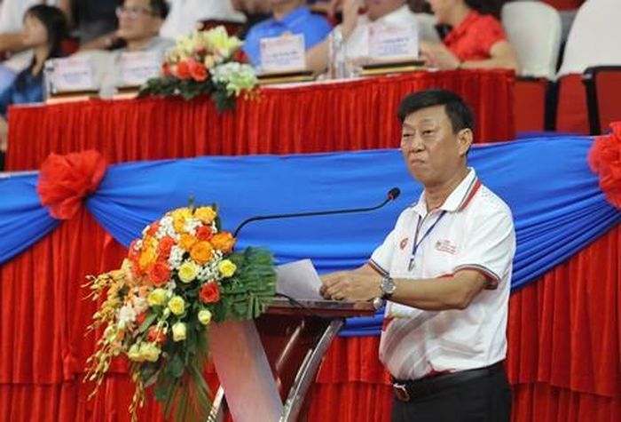 Ông Dương Minh Tú – Quyền Chủ tịch, Giám đốc Công ty XSKT Bà Rịa – Vũng Tàu, Trưởng Ban tổ chức phát biểu khai mạc