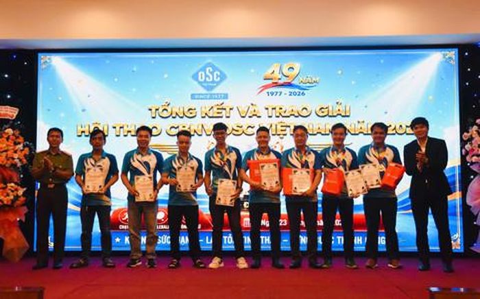 Tổng kết và trao thưởng Hội thao CBNV OSC Việt Nam năm 2026