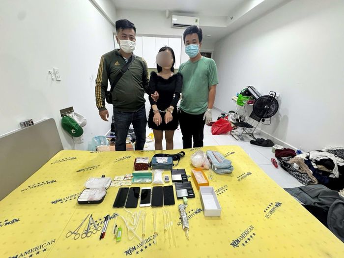 Các đối tượng trong đường dây ma túy bị bắt giữ
