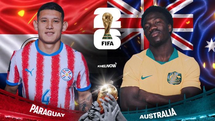 World Cup 2026: Paraguay chạm trán Úc. Ảnh: Khelnow