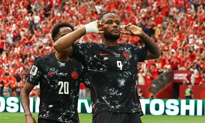 Canada thắng Thụy Sỹ 6-0. (Ảnh: Reuters)