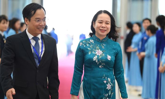 Phó Chủ tịch nước Võ Thị Ánh Xuân dự Phiên trọng thể Đại hội đại biểu toàn quốc Đoàn TNCS Hồ Chí Minh lần thứ XIII.
